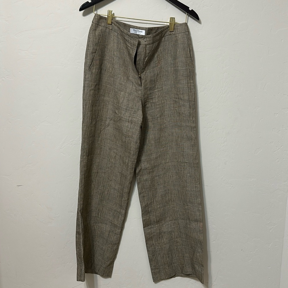MaxMara Linen Pant 8